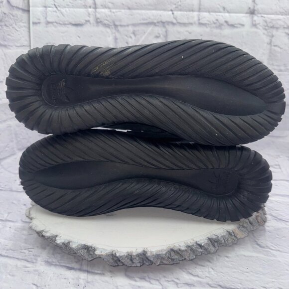 adidas Tubular Radial Core Black Running Shoes Men's Size 12.5 Sneakers EUC - Picture 10 of 10